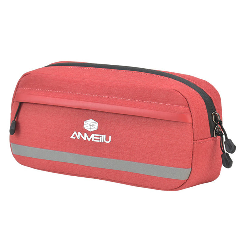 ANMEILU 7051 Bike Handlebar Bag Bicycle Front Frame Bag Cycling Storage Pouch ANMEILU 7051 Bike Handlebar Bag Bicycle Front Frame Bag Cycling Storage Pouch